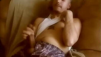 Naked Latino gangster